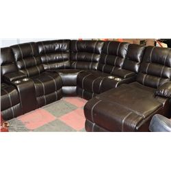 NEW BORDEAUX DELUXE DOUBLE CONSOLE CHAISE