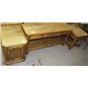 Image 1 : SOLID WOOD TWO SIDE TABLES (1 W/CABINET,
