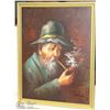 Image 1 : FRAMED CHINESE MAN PAINTING