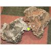 Image 1 : 2 PIECES LAVA ROCK