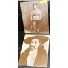 Image 1 : PAIR OF OLD WEST BLACK AND WHITE PICTURES