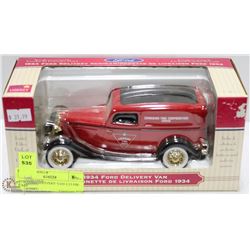 1934 FORD DELIVERY VAN 1:25 DIE CAST