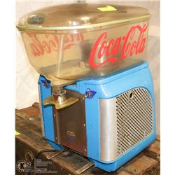 1950S JET SPRAY COCA COLA COOLER (WORKS)