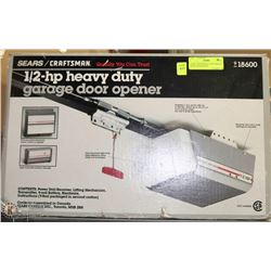SEARS CRAFTSMAN 1/2 HP GARAGE DOOR OPENER NEW