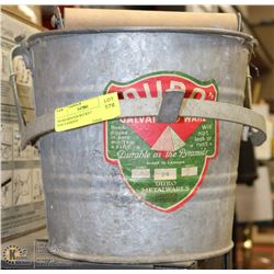 DURO RINGER BUCKET GALVANIZED