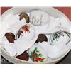 Image 1 : VINTAGE AVON SEASON PORCELAIN EGGS WITH BASES