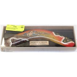 HARDWOOD BOOMERANG AUSTRALIAN MADE
