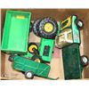 Image 1 : BOX OF VINTAGE DIE CAST TRACTORS