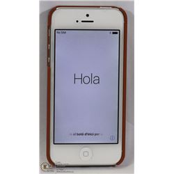 APPLE iPHONE 5 -16GB-WHITE & SILVER (TELUS) PHONE