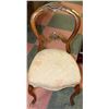 Image 1 : ANTIQUE BALLOON BACK CHAIR