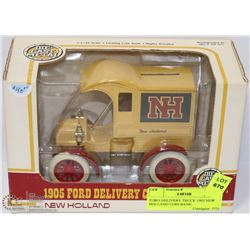FORD DELIVERY TRUCK 1905 NEW HOLLAND COIN BANK