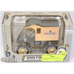 FORD DELIVERY TRUCK 1905 CASE COIN BANK