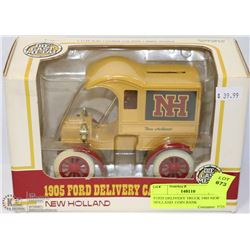 FORD DELIVERY TRUCK 1905 NEW HOLLAND  COIN BANK