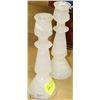 Image 1 : PAIR OF ONYX CANDLE STICKS