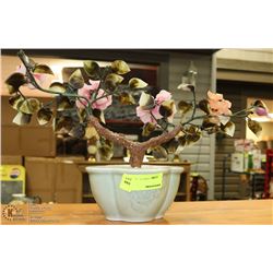 NATURAL STONE ORNAMENTAL TREE