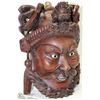Image 1 : WOOD CARVED WALL HANGING MASK