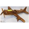 Image 1 : WWII WOODEN PLANE