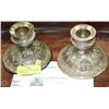 Image 1 : ORNATE SILVER CANDLE HOLDERS 5" DUTCH SILVER