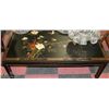 Image 1 : PAINTED ORIENTAL THEMED COFFEE TABLE