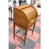 Image 2 : VINTAGE ROLL TOP WOOD DESK