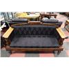 Image 1 : EARLY 1800S MAHOGANY SOFA W/ SHOWWOOD CREST RAIL,