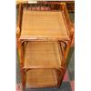 Image 1 : BAMBOO AND WICKER MINI SHELF
