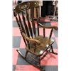 Image 1 : SOLID PINE ROCKING CHAIR