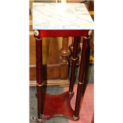 GRANITE TOP PLANT STAND