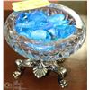 Image 1 : ESTATE ASHTRAY WITH BLUE ROCKS