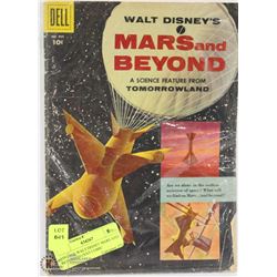 VINTAGE WALT DISNEY MARS AND BEYOND 10 CENT COMIC