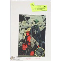 AUTOGRAPHED MIKE MIGNOLA HELLBOY ART FROM 2007