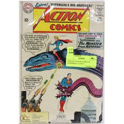 VINTAGE ACTION COMICS W/ SUPERMAN 12 CENTS