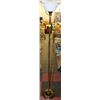 Image 1 : BRASS FLOOR LAMP