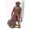 Image 1 : 2FT COWBOY STATUETTE