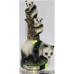 VINTAGE JIM BEAM PANDA LIQUOR DECANTER