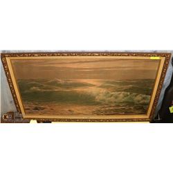 AMADEO BORONI SIGNED "BREAKERS IN EVENTIDE" FRAMED