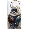 Image 1 : ANTIQUE HYPPER MILLWAY LANTERN OFF STEAM TRAIN