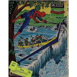 VINTAGE SPIDERMAN PUZZLE COMPLETE