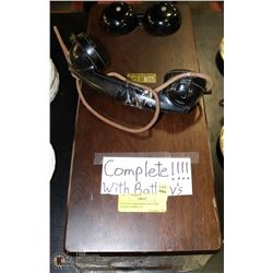 VINTAGE NORTHERN ELECTRIC PHONE COMPLETE