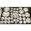 Image 2 : 61PC ROYAL ALBERT PRARIE ROSE FINE BONE CHINA SET