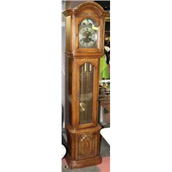 VINTAGE CRAFTLINE GRANDFATHER CLOCK W/ MOON PHASE