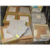 Image 1 : PALLET OF GRANITE AND CERAMIC TILE