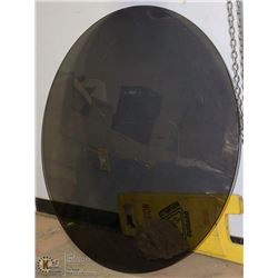 ROUND TINTED GLASS  TABLE TOP