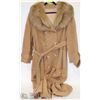 Image 1 : SUEDE STYLE FUR COAT