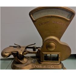 TOLEDO SCALE HONEST WEIGH JULY 1900