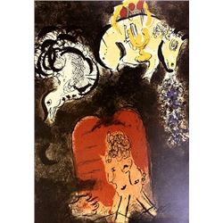 Marc Chagall - Lithograph - The Story of Exodus