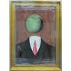 Image 1 : Signed Oil on paper Magritte
