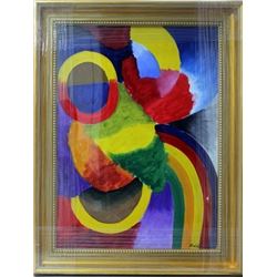 Signed Robert Delaunay