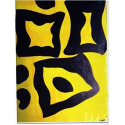 Jean Hans Arp Oil on Paper