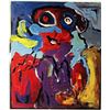 Image 1 : Karel Appel Oil on Canvas - The Boy